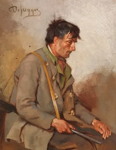 Seated Hunter