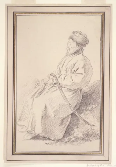 Seated Kalmuck Warrior
