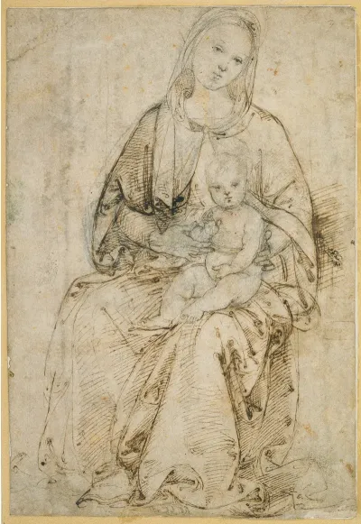 Seated Madonna And Child 2