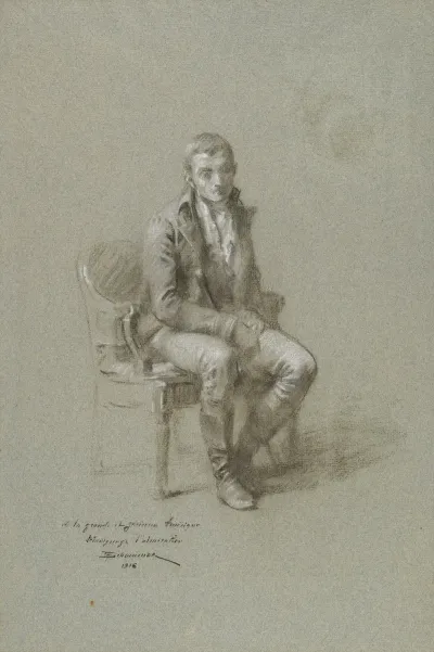 Seated Male Figure