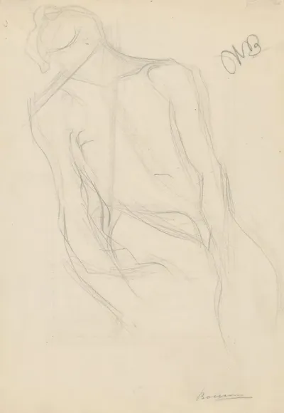 Seated Male Nude 6