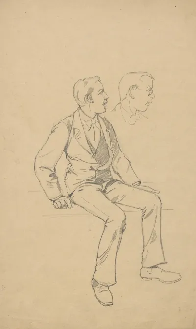 Seated Man 19