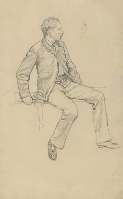 Seated Man 20