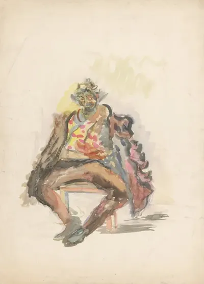 Seated Man 3