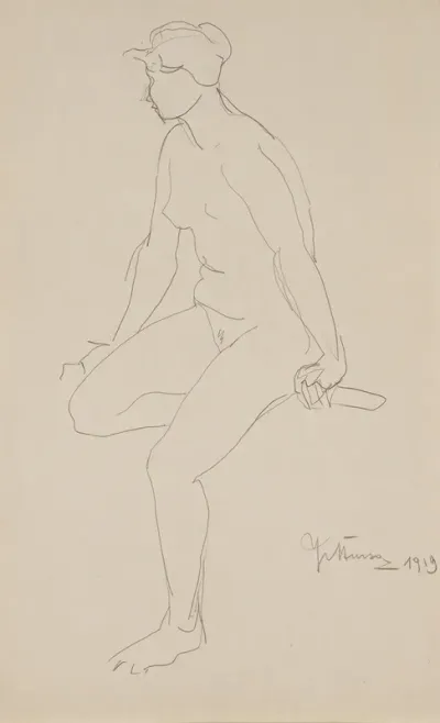 Seated Nude 15