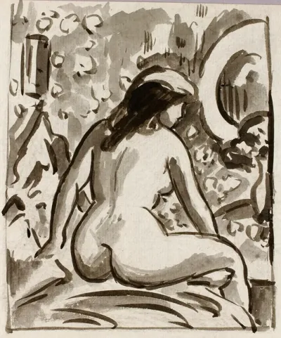 Seated Nude 2 2