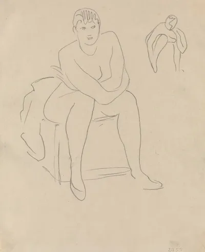 Seated Nude 21
