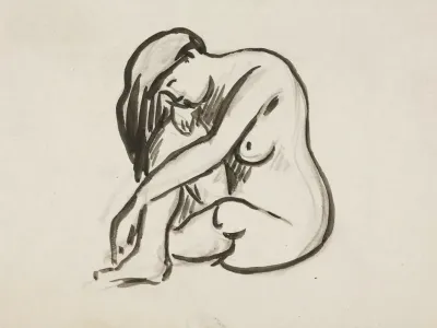 Seated Nude 28