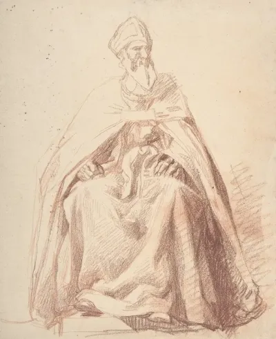 Seated Prelate