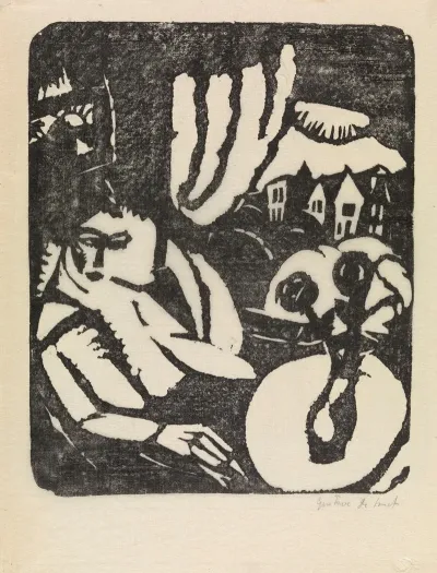 Seated Woman At The Window 2