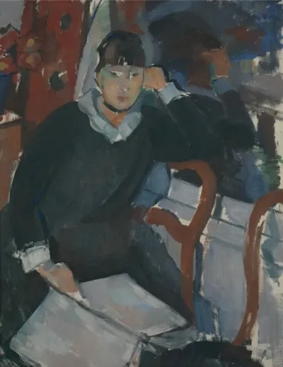 Seated Woman At The Window