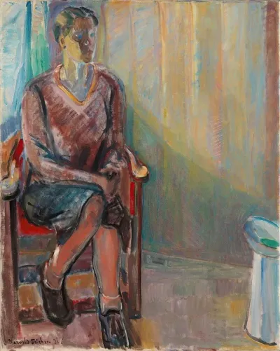 Seated Woman In An Interior 3