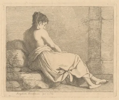 Seated Woman Le Blanc 20