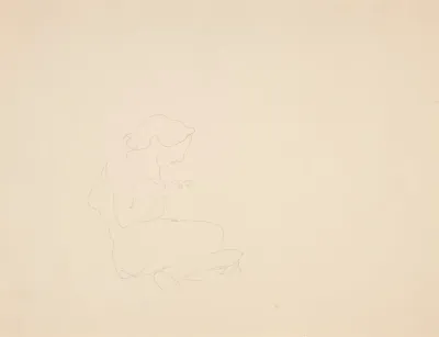 Seated Woman Looking Down 2