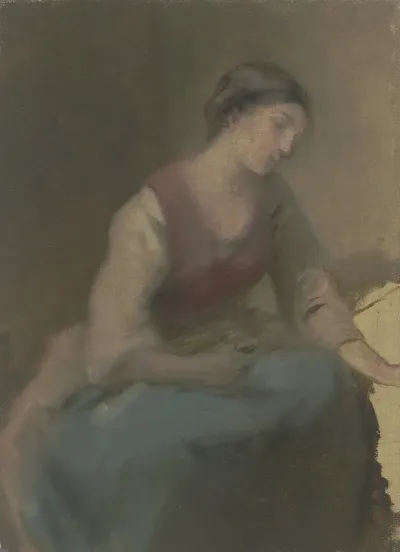 Seated Woman To The Right 2