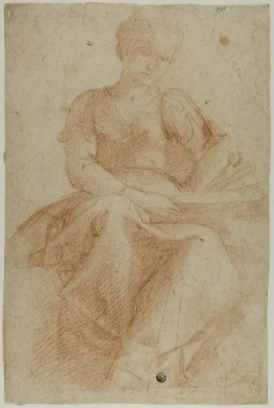 Seated Woman With Book