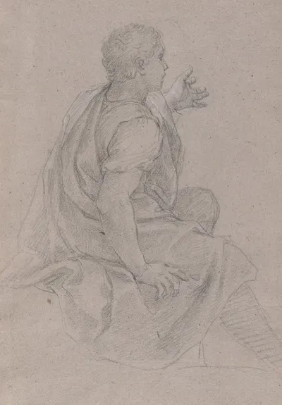 Seated Young Man 2