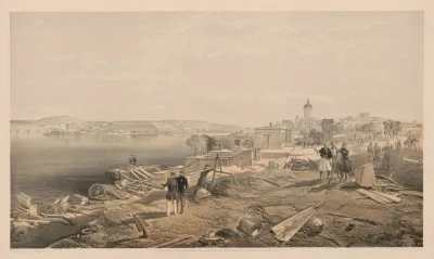Sebastopol From The Rear Of Fort Nicholas Looking South