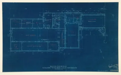 Second Floor Plan Gallery Of Fine Arts Yale University