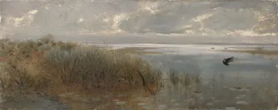 Seelandschaft In Der Umgebung Von Neapel