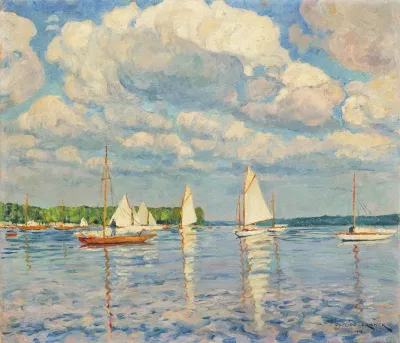 Segelboote Auf Dem Wannsee