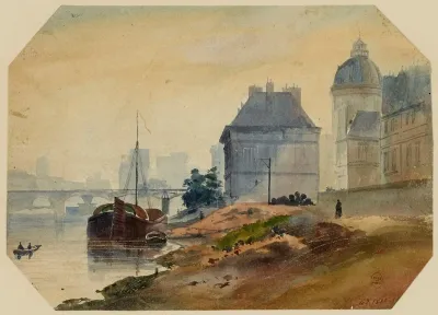 Seine Devant Linstitut De France