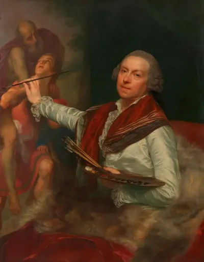Selbstbildnis Anton Von Maron
