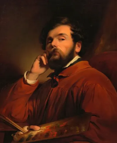 Selbstbildnis Friedrich Von Amerling 5
