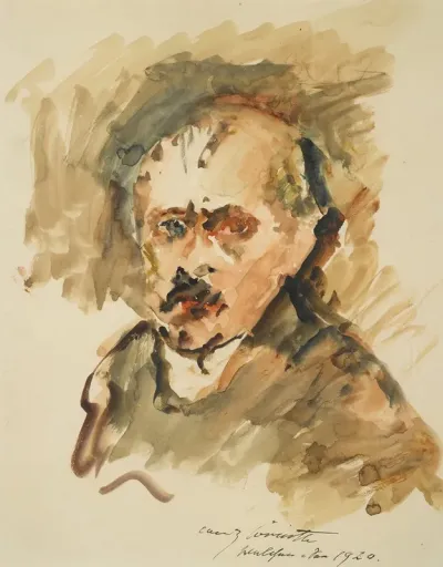 Selbstbildnis Mit Schnurrbart Self Portrait With Moustache