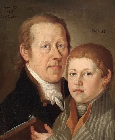 Selbstbildnis Mit Sohn