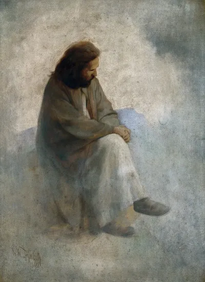 Self Portrait As Christ