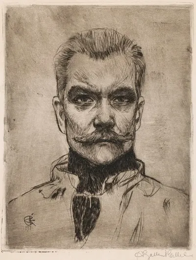 Self Portrait En Face