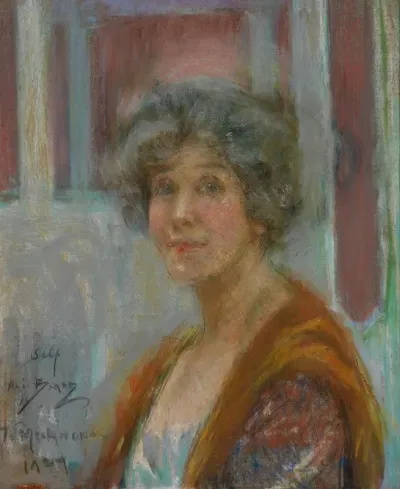 Self Portrait In 1924