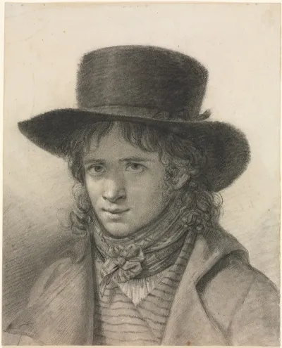 Self Portrait In A Hat 2