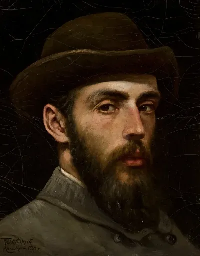 Self Portrait In A Hat