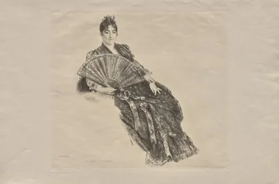 Self Portrait In A Spanish Costume 2