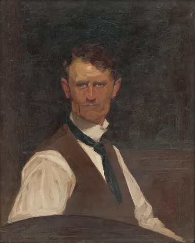 Self Portrait In A White Shirt