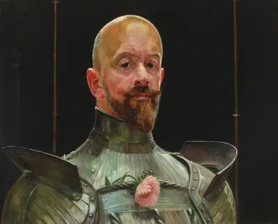 Self Portrait In Armour
