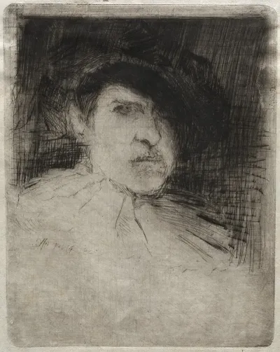 Self Portrait In Costume 2