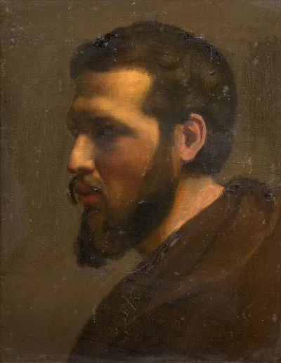 Self Portrait In Profile 3