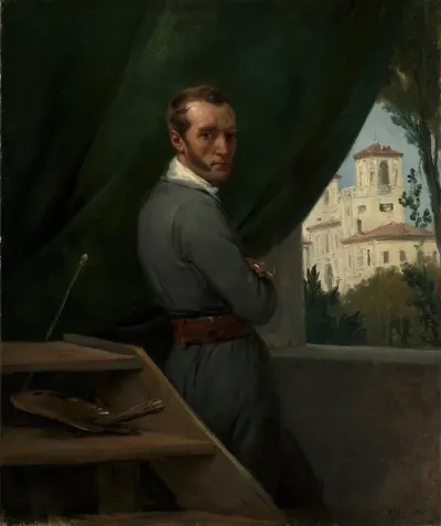 Self Portrait In Rome