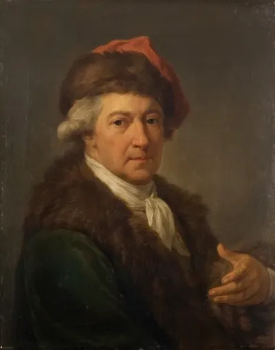 Self Portrait In The Polish National Costume