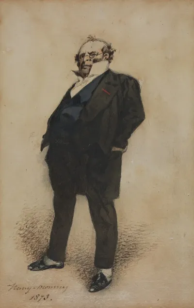 Self Portrait In The Role Of M Prudhomme