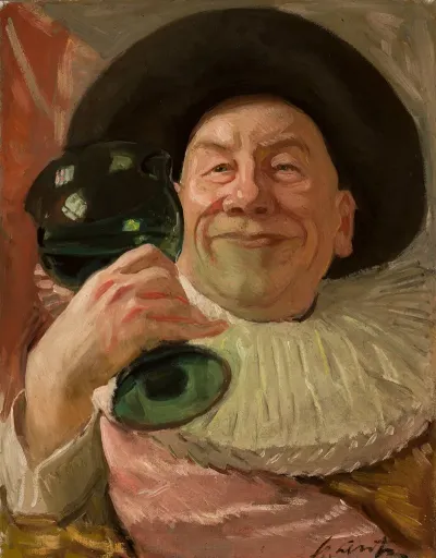 Self Portrait In The Style Of Frans Hals
