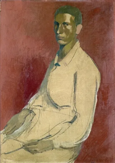 Self Portrait In Three Quater View