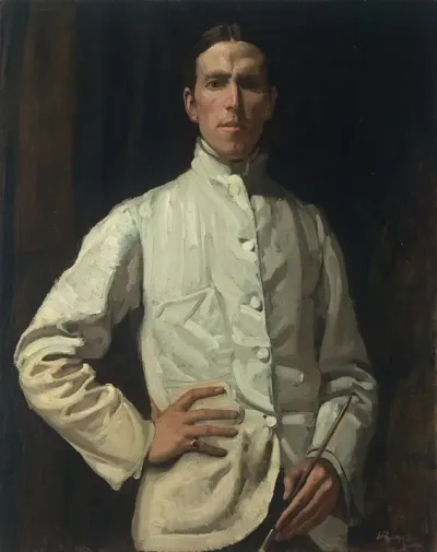 Self Portrait In White Jacket