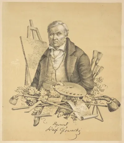 Self Portrait Of Jozef Hilary Glowacki