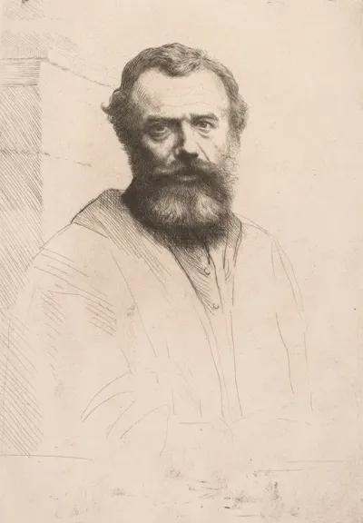 Self Portrait Third Plate