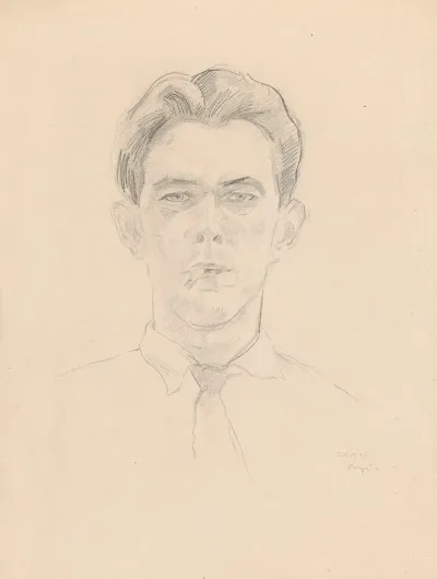 Self Portrait With A Cigarette 2