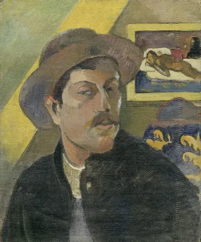 Self Portrait With A Hat 2